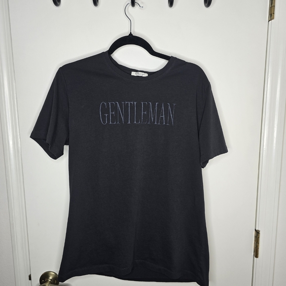 Mango Black 'Gentleman' Tee Medium - Picture 1 of 5